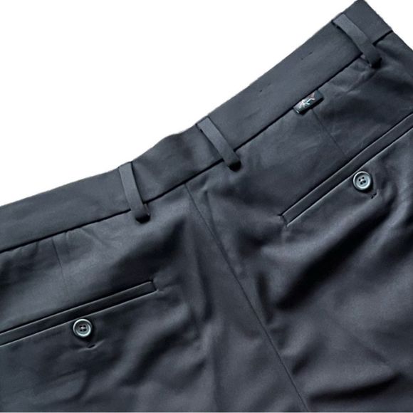 GREG NORMAN GOLF PANTS | DRESS PANT | BUSINESS PANT | CHINOS | BLACK | 34/34 - Picture 6 of 10